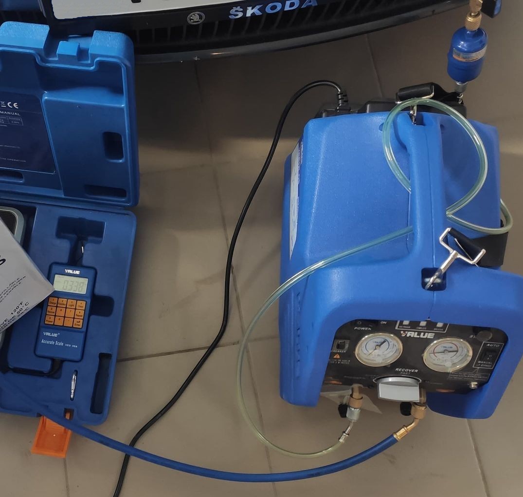 Диагностика кондиционера Шкода