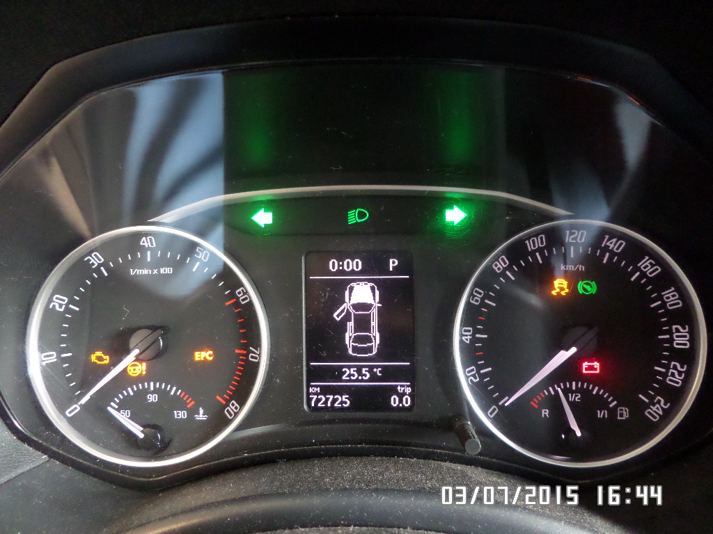 приборная панель автомобиля