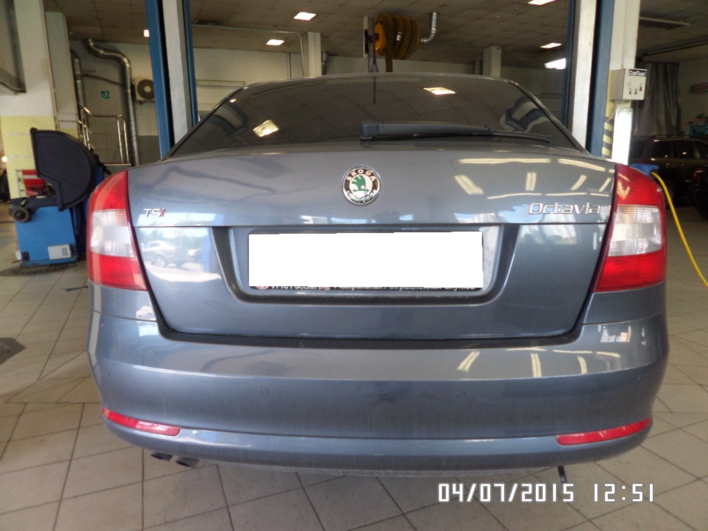 Октавия на СТО