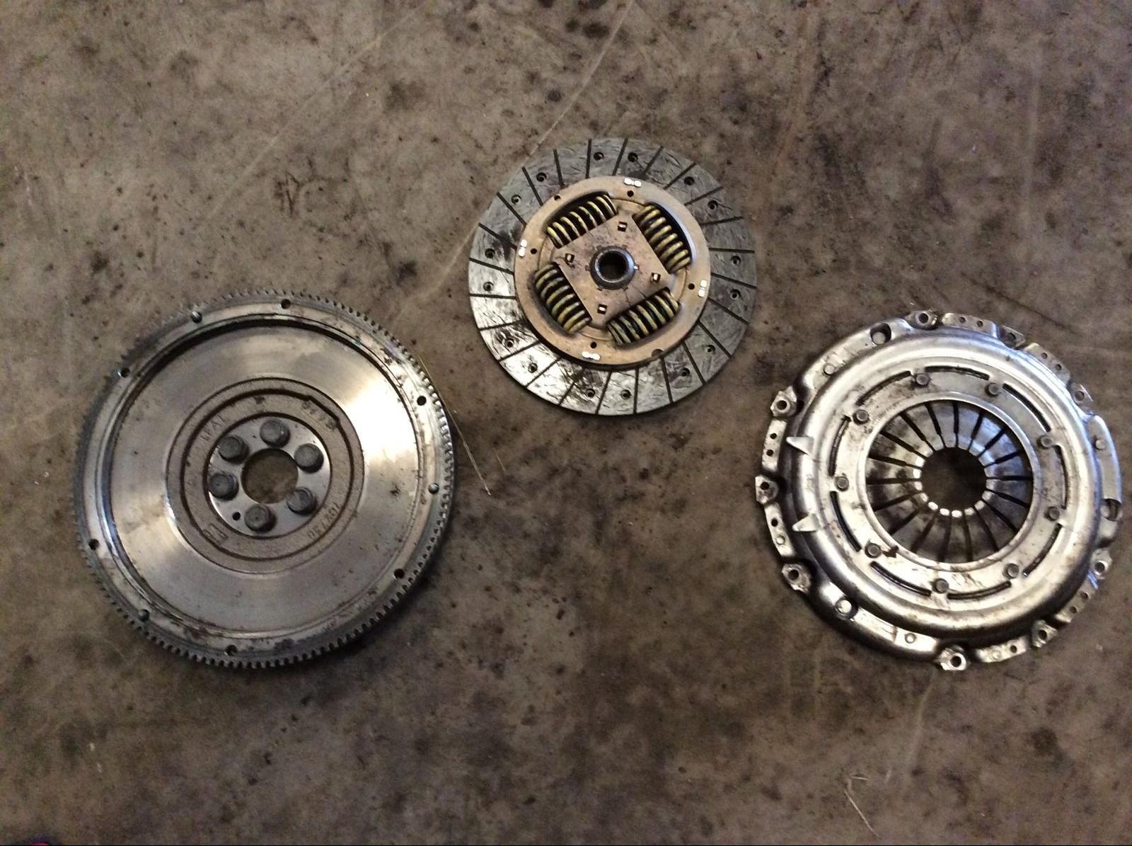 корзина и диск сцепления