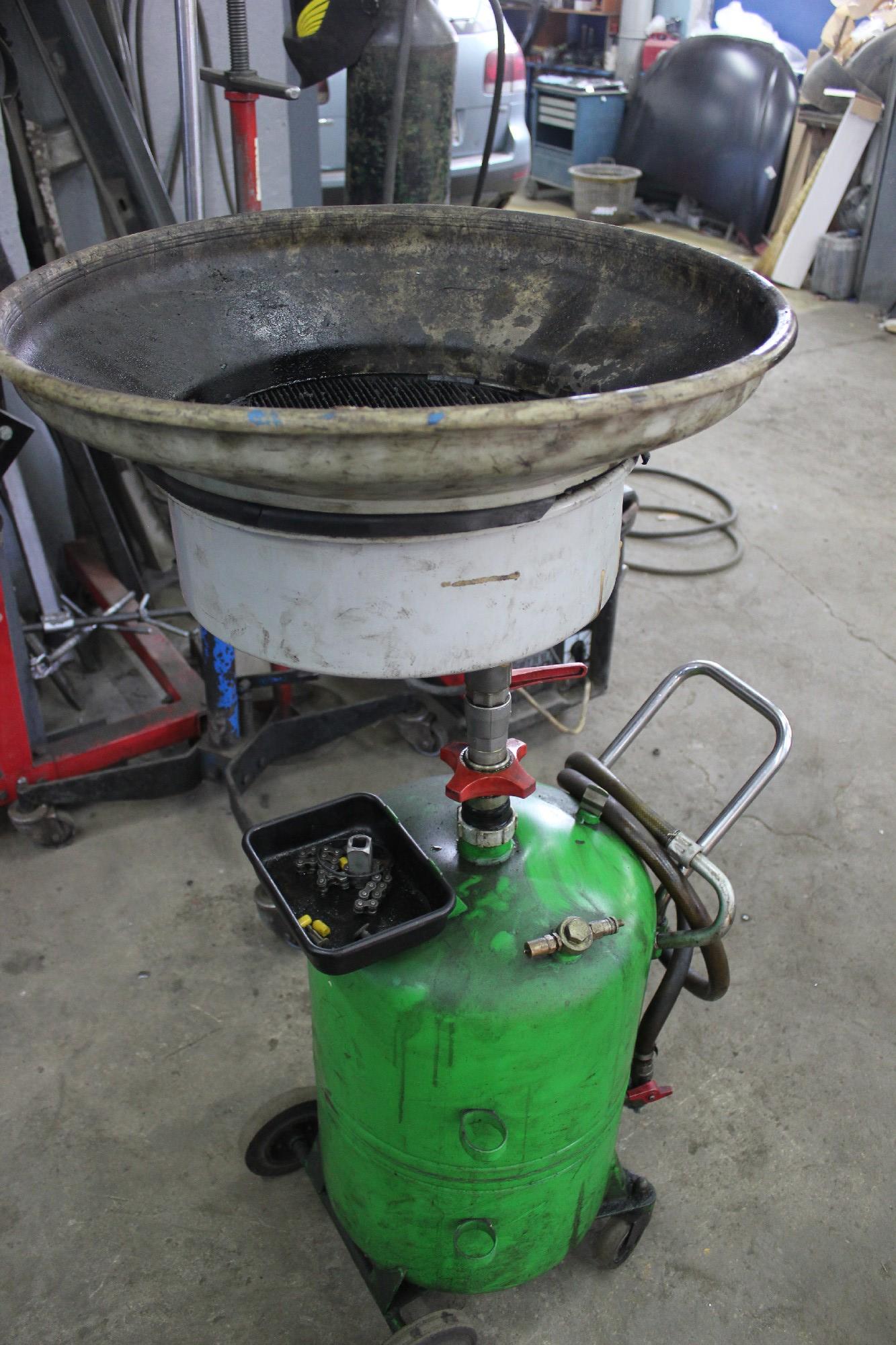 установка для слива масла