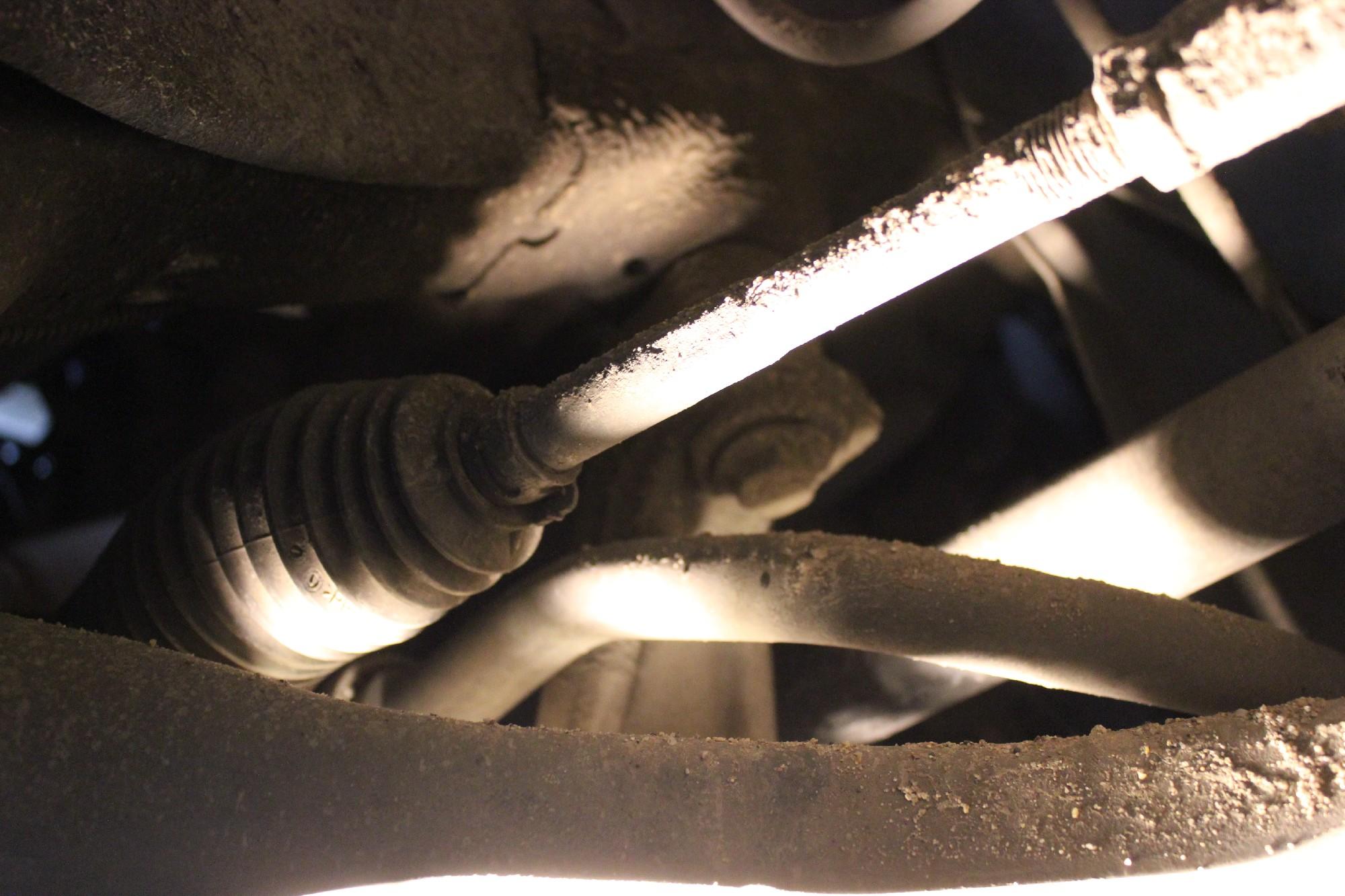 ШРУС и привод снизу