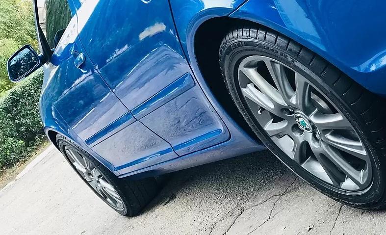 колеса на Октавии