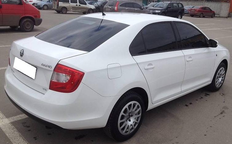 белый Рапид