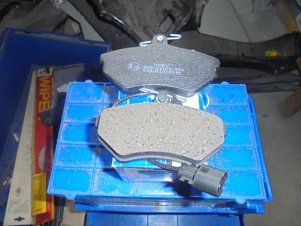 новые тормозные колодки