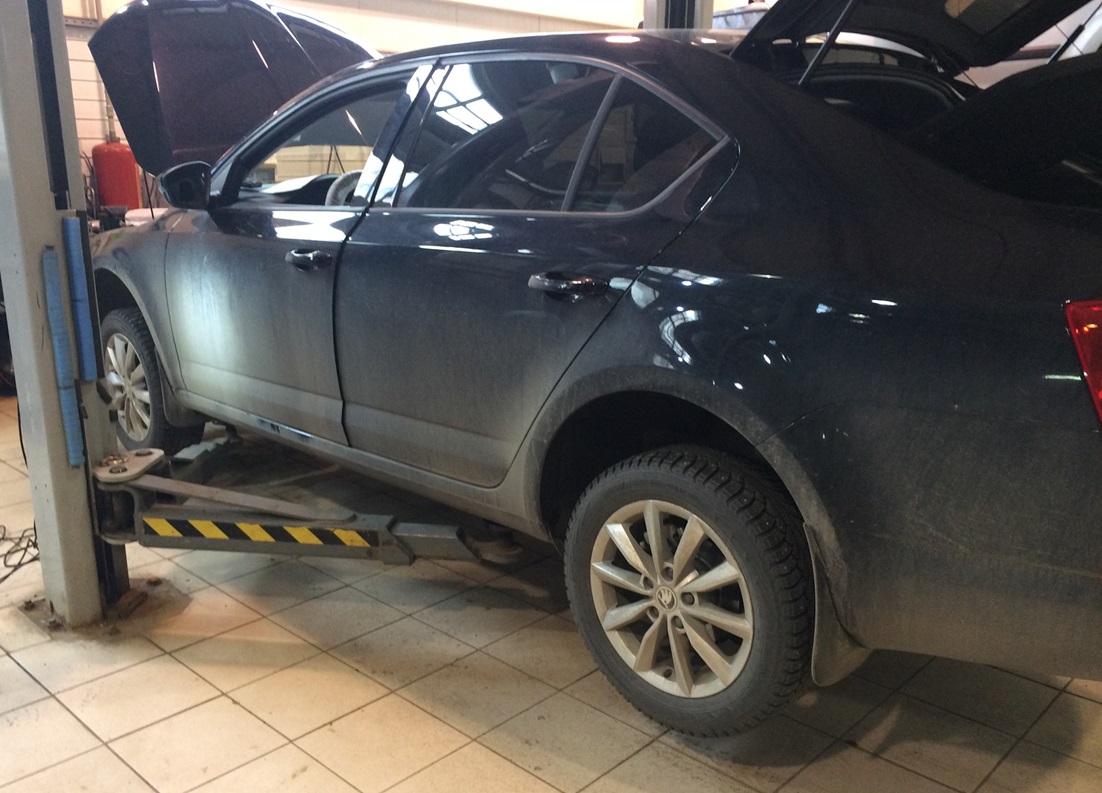 Подготовка автомобиля к ремонту