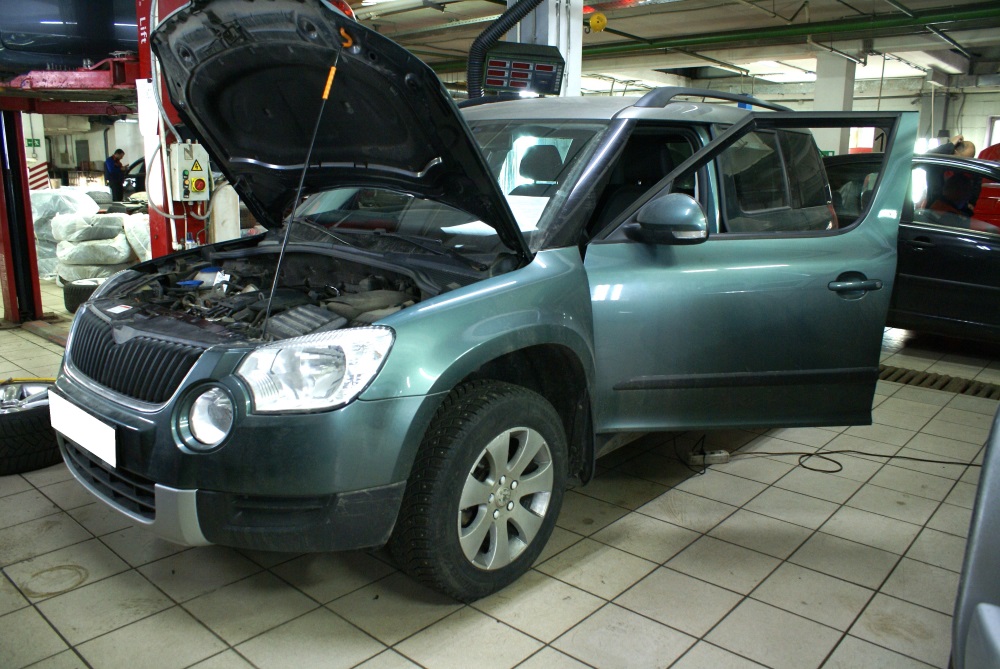 Шкода в сервисе