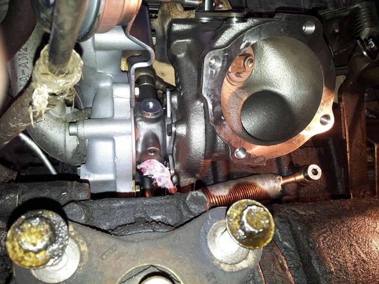 Замена турбины Шкода