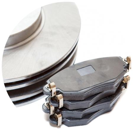 тормозной диск и колодки