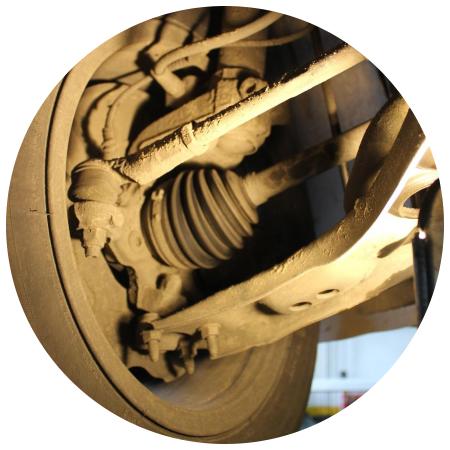 узлы подвески Октавии