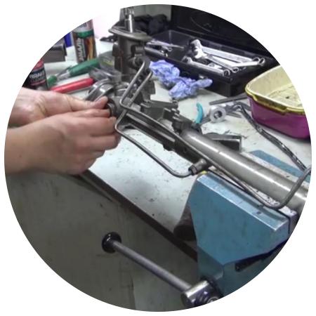 разборка рулевой рейки