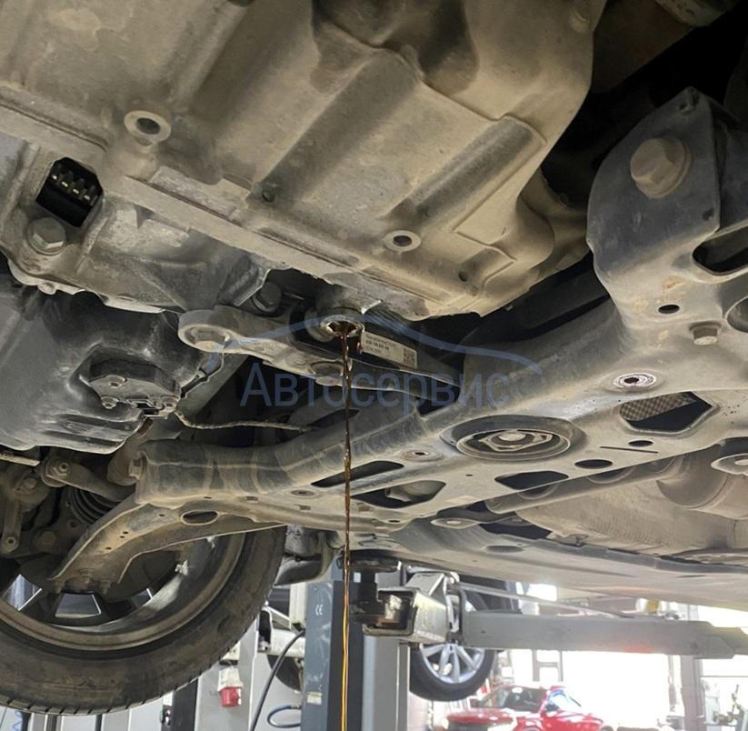 Замена масла АКПП Skoda Octavia