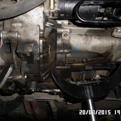 АКПП Октавии снизу