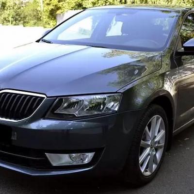 Октавия спереди