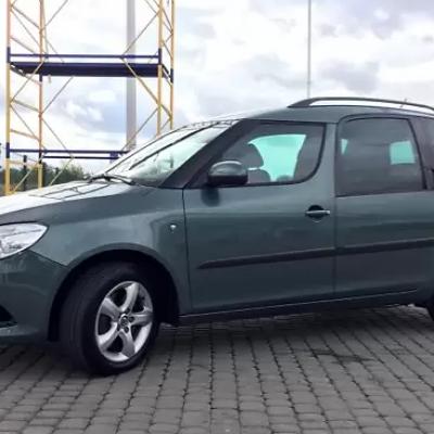 Шкода Румстер на улице