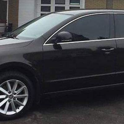 Шкода Суперб на улице