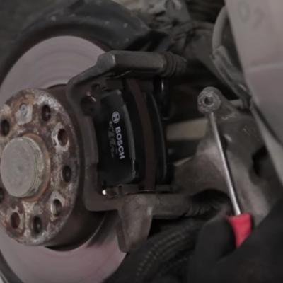 колодки в тормозном суппорте