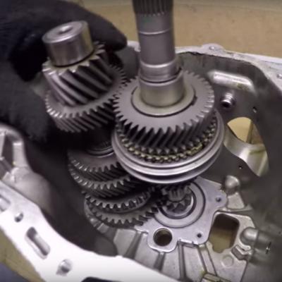 разобранная МКПП