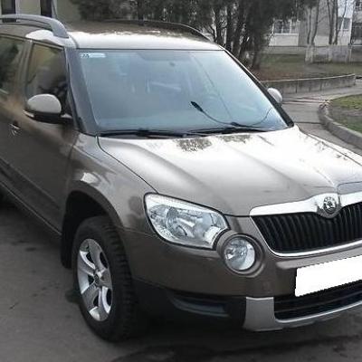 Шкода Йети на улице