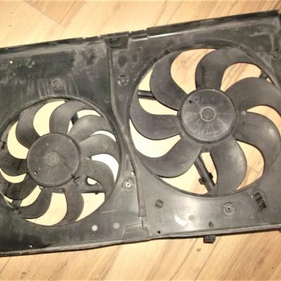 вентиляторы охлаждения радиатора на Октавии