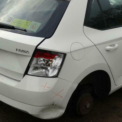 Шкода Фабия кузовной ремонт