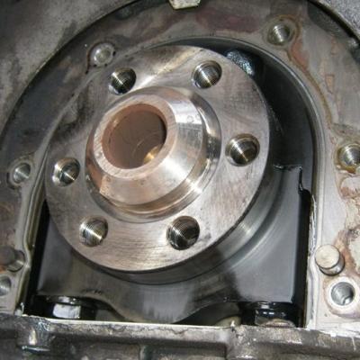 замена переднего сальника коленвала Шкода Фабия