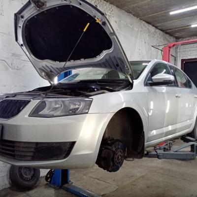 Замена рулевой рейки Шкода Октавия