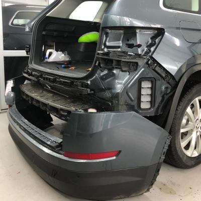 замена заднего бампера на Кодиаке