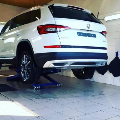 Замена задних тормозных колодок Кодиак