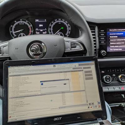 Развод суппортов через компьютер на Кодиаке