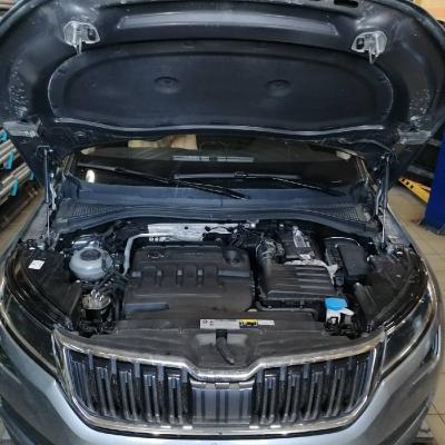 Замена топливного фильтра Шкода Кодиак дизель