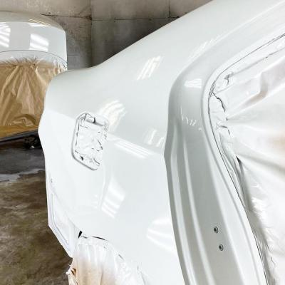 Шкода Рапид в покрасочной камере