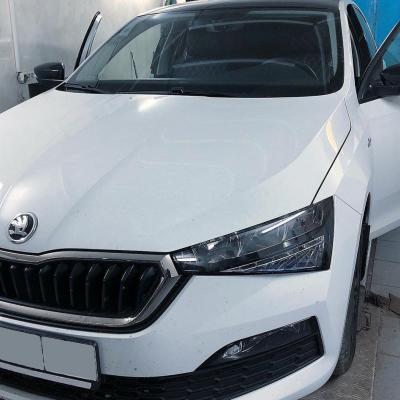 Шкода Рапид в автосервисе