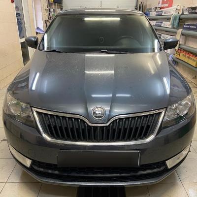 Шкоды Рапид в сервисе