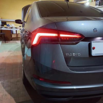 Шкода Рапид в автосервисе