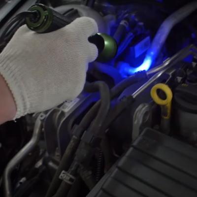 проверка утечки хладагента на Шкоде Рапид