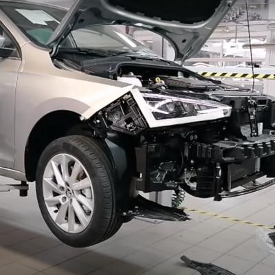 Замена радиатора кондиционера Шкода Рапид