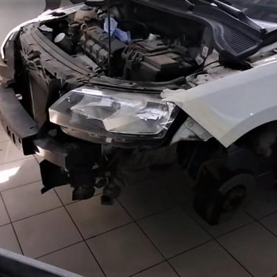 Замена радиатора кондиционера Шкода Рапид