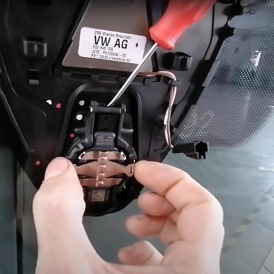 демонтаж датчика дождя