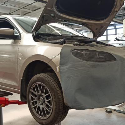 Шкода Рапид в процессе замены сцепления DSG