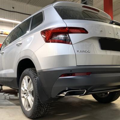 Шкода Карок в процессе ремонта турбокомпрессора