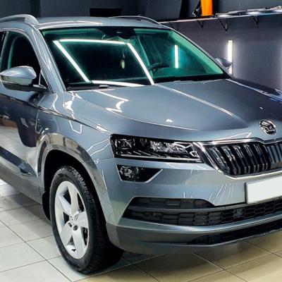 Шкода Карок после замены вентилятора отопителя