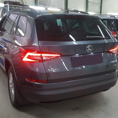 Шкода Кодиак готовится к замене охлаждающей жидкости