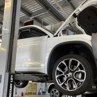 Шкода Кодиак в процессе замены турбины