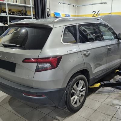 Шкода Карок готовится к замене мехатроника