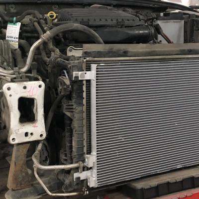 Замена радиатора кондиционера Шкода Карок