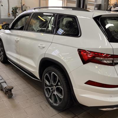 Шкода Кодиак готовится к ремонту мехатроника