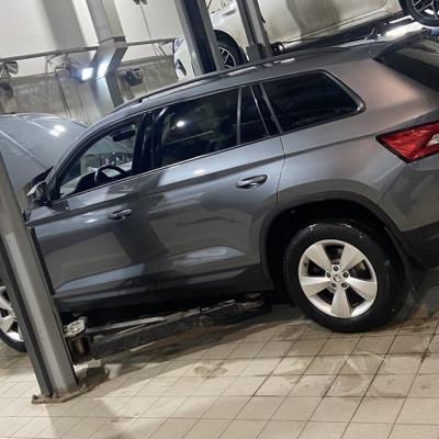 Шкода Кодиак в процессе замены форсунок