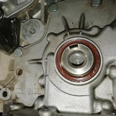 Замена переднего сальника коленвала Шкода Кодиак