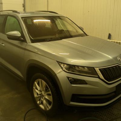 Шкода Кодиак готовится к замене ступиц